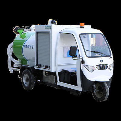 품질  Factory Small Automatic 1200L 3 Wheel Vacuum Sewage Suction Tanker Truck For Sale 공장