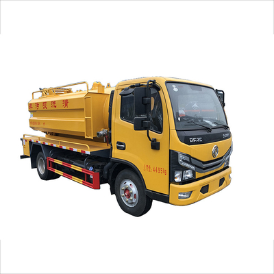 3308mm Wheelbase 4x2 Light Vacuum Suction Sewage Truck Manual Diesel Engine 6MT 1-10T