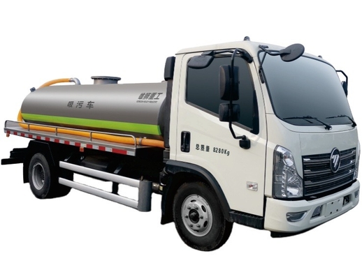 Dongfeng 5000L Sewage Disposal Septic Tank Vacuum Sewage Suction Trucks Factory Sales XSZ5080GXWE6