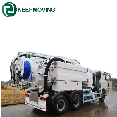 8000 liters 6x4 import heavy duty vacuum combined pump sewer truck sewage suction vehicle for sale 6CBM 7CBM 8CBM 9CBM 10CBM