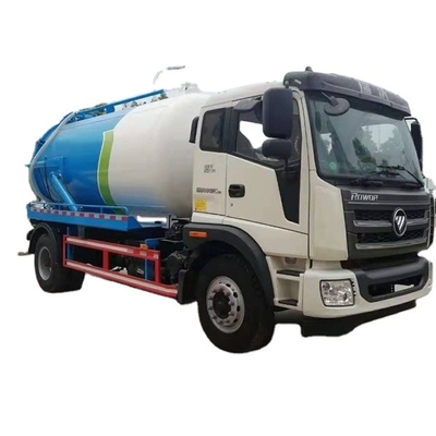 High Strength Carbon Steel Foton Sewage Tank Truck For Sale